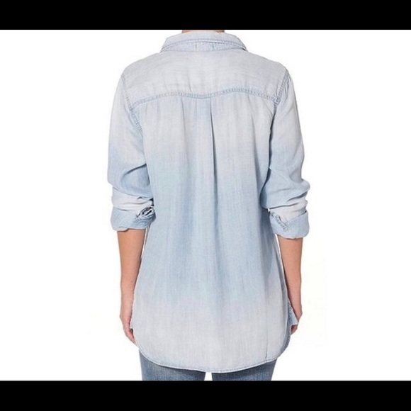 NWT Silver Jeans Denim Button Down Top Small & Medium Available - Picture 2 of 2